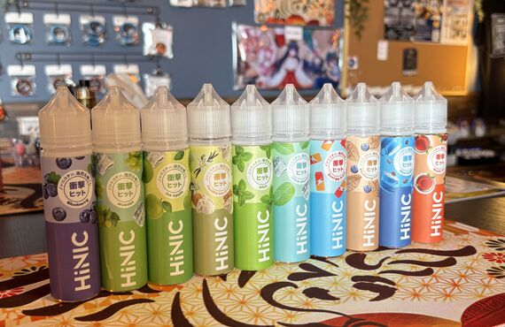 喉に衝撃ヒットするリキッドHiNICのご紹介！【西三河唯一のVAPE専門店　VAPE CREW】