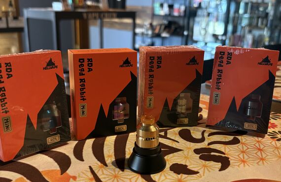 超ミニマムRDA『Dead Rabbit RDA mini』登場！【西三河唯一のVAPE専門店　VAPE CREW】
